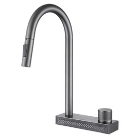 СМЕСИТЕЛЬ ABBER WASSER KREIS AF8114NG ДЛЯ КУХНИ С ВЫДВИЖНОЙ ЛЕЙКОЙ, НИКЕЛЬ