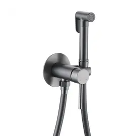 СМЕСИТЕЛЬ ABBER WASSER KREIS AF8125NG С ГИГИЕНИЧЕСКИМ ДУШЕМ, НИКЕЛЬ