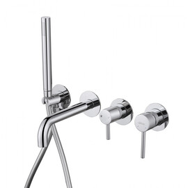 СМЕСИТЕЛЬ ABBER WASSER KREIS AF8130 ДЛЯ ВАННЫ СКРЫТОГО МОНТАЖА, ХРОМ