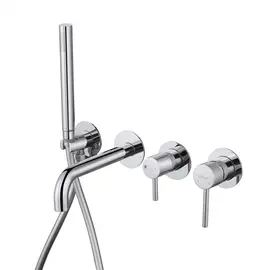 СМЕСИТЕЛЬ ABBER WASSER KREIS AF8130 ДЛЯ ВАННЫ СКРЫТОГО МОНТАЖА, ХРОМ