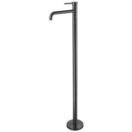 СМЕСИТЕЛЬ ABBER WASSER KREIS AF8140NG НАПОЛЬНЫЙ ДЛЯ РАКОВИНЫ, НИКЕЛЬ