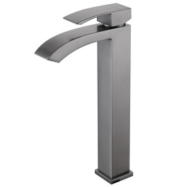 СМЕСИТЕЛЬ ABBER WASSERFALL AF8611NG ДЛЯ НАКЛАДНОЙ РАКОВИНЫ, НИКЕЛЬ