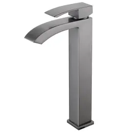 СМЕСИТЕЛЬ ABBER WASSERFALL AF8611NG ДЛЯ НАКЛАДНОЙ РАКОВИНЫ, НИКЕЛЬ