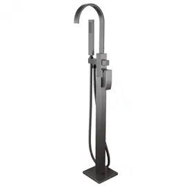 СМЕСИТЕЛЬ ABBER WASSERFALL AF8615NG НАПОЛЬНЫЙ, НИКЕЛЬ