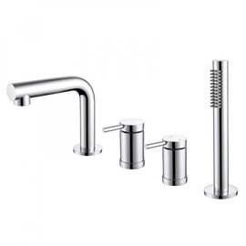 СМЕСИТЕЛЬ ABBER EMOTION AF8813 НА БОРТ ВАННЫ, ХРОМ