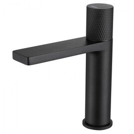 СМЕСИТЕЛЬ ABBER RUND AF8710B ДЛЯ РАКОВИНЫ, ЧЕРНЫЙ МАТОВЫЙ