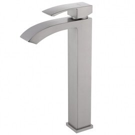 СМЕСИТЕЛЬ ABBER WASSERFALL AF8611SP ДЛЯ НАКЛАДНОЙ РАКОВИНЫ, САТИН