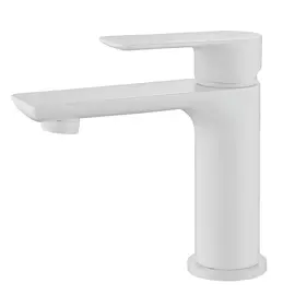 СМЕСИТЕЛЬ ABBER WEISS INSEL AF8010FW ДЛЯ РАКОВИНЫ, БЕЛЫЙ МАТОВЫЙ