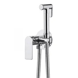 СМЕСИТЕЛЬ ABBER WEISS INSEL AF8025 С ГИГИЕНИЧЕСКИМ ДУШЕМ, ХРОМ