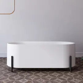 АКРИЛОВАЯ ВАННА ABBER AB9443 БЕЛАЯ