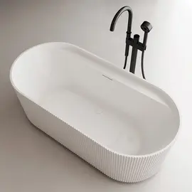 АКРИЛОВАЯ ВАННА ABBER AB9444MW БЕЛАЯ МАТОВАЯ