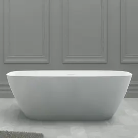 ВАННА ИЗ ИСКУССТВЕННОГО КАМНЯ ABBER STEIN AS9612-1.7 БЕЛАЯ МАТОВАЯ