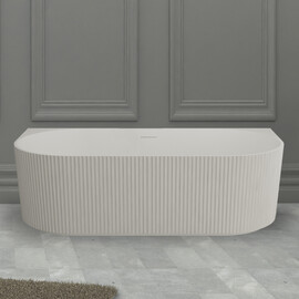 ВАННА ИЗ ИСКУССТВЕННОГО КАМНЯ ABBER STEIN AS9630 БЕЛАЯ МАТОВАЯ