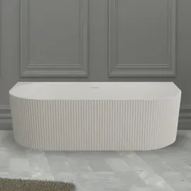 ВАННА ИЗ ИСКУССТВЕННОГО КАМНЯ ABBER STEIN AS9630 БЕЛАЯ МАТОВАЯ