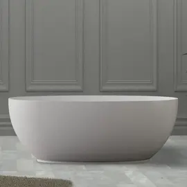 ВАННА ИЗ ИСКУССТВЕННОГО КАМНЯ ABBER STEIN AS9641-1.3 БЕЛАЯ МАТОВАЯ