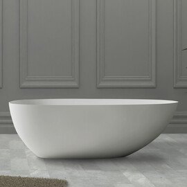ВАННА ИЗ ИСКУССТВЕННОГО КАМНЯ ABBER STEIN AS9611-1.7 БЕЛАЯ МАТОВАЯ