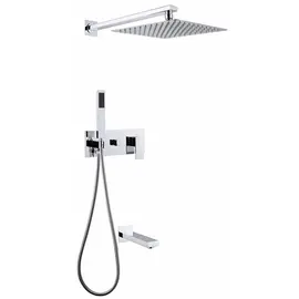 ДУШЕВАЯ СИСТЕМА ABBER DAHEIM AF8217 СКРЫТОГО МОНТАЖА С ИЗЛИВОМ, ХРОМ
