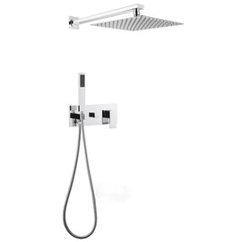 ДУШЕВАЯ СИСТЕМА ABBER DAHEIM AF8218 СКРЫТОГО МОНТАЖА БЕЗ ИЗЛИВА, ХРОМ