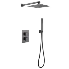 ДУШЕВАЯ СИСТЕМА ABBER DAHEIM AF8251NG СКРЫТОГО МОНТАЖА БЕЗ ИЗЛИВА, ТЕРМОСТАТ, НИКЕЛЬ