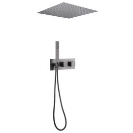 ДУШЕВАЯ СИСТЕМА ABBER DAHEIM AF8255NG СКРЫТОГО МОНТАЖА БЕЗ ИЗЛИВА, ТЕРМОСТАТ, НИКЕЛЬ