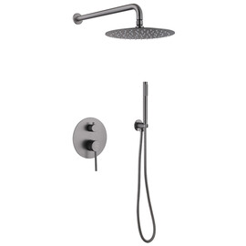 ДУШЕВАЯ СИСТЕМА ABBER EMOTION AF8818NG СКРЫТОГО МОНТАЖА БЕЗ ИЗЛИВА, НИКЕЛЬ