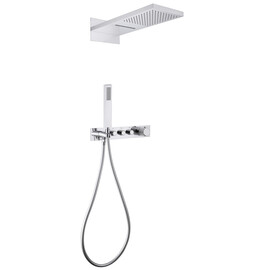 ДУШЕВАЯ СИСТЕМА ABBER RUND AF8752 СКРЫТОГО МОНТАЖА БЕЗ ИЗЛИВА, ТЕРМОСТАТ, ХРОМ