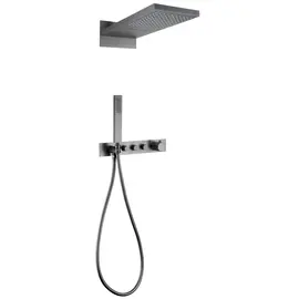 ДУШЕВАЯ СИСТЕМА ABBER RUND AF8752NG СКРЫТОГО МОНТАЖА БЕЗ ИЗЛИВА, ТЕРМОСТАТ, НИКЕЛЬ