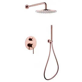 ДУШЕВАЯ СИСТЕМА ABBER WASSER KREIS AF8118RG СКРЫТОГО МОНТАЖА БЕЗ ИЗЛИВА, РОЗОВОЕ ЗОЛОТО