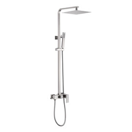 ДУШЕВАЯ СТОЙКА ABBER DAHEIM AF8220SPL БЕЗ ИЗЛИВА, САТИН