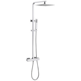 ДУШЕВАЯ СТОЙКА ABBER DAHEIM AF8260L С ТЕРМОСТАТОМ БЕЗ ИЗЛИВА, ХРОМ