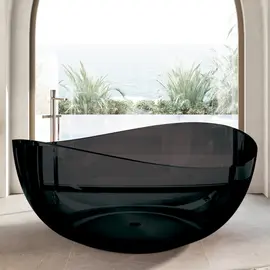 ПРОЗРАЧНАЯ ВАННА ABBER KRISTALL AT9705ONYX ЧЕРНАЯ