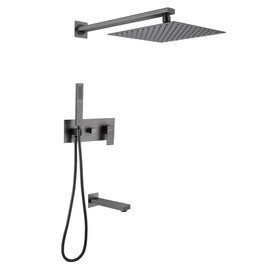 ДУШЕВАЯ СИСТЕМА ABBER DAHEIM AF8217NG СКРЫТОГО МОНТАЖА С ИЗЛИВОМ, НИКЕЛЬ