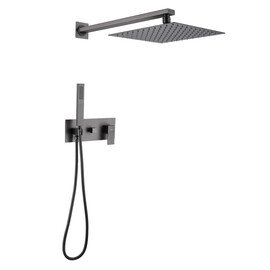 ДУШЕВАЯ СИСТЕМА ABBER DAHEIM AF8218NG СКРЫТОГО МОНТАЖА БЕЗ ИЗЛИВА, НИКЕЛЬ