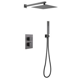 ДУШЕВАЯ СИСТЕМА ABBER DAHEIM AF8251NG СКРЫТОГО МОНТАЖА БЕЗ ИЗЛИВА, ТЕРМОСТАТ, НИКЕЛЬ