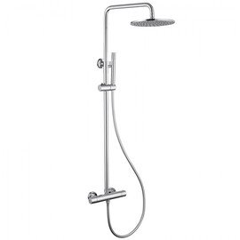 ДУШЕВАЯ СТОЙКА ABBER WASSER KREIS AF8160L С ТЕРМОСТАТОМ БЕЗ ИЗЛИВА, ХРОМ