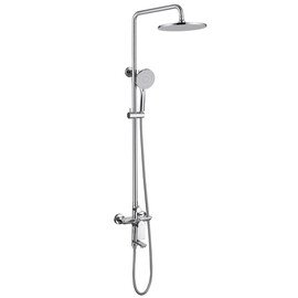 ДУШЕВАЯ СТОЙКА ABBER WEISS INSEL AF8016N С ИЗЛИВОМ, ХРОМ