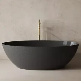 КАРБОНОВАЯ ВАННА ABBER KARBON AK9002-1.8 ЧЕРНАЯ