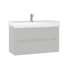 ТУМБА С РАКОВИНОЙ ORKA MALTA 100 ПОДВЕСНАЯ, КАШЕМИРОВЫЙ МАТОВЫЙ