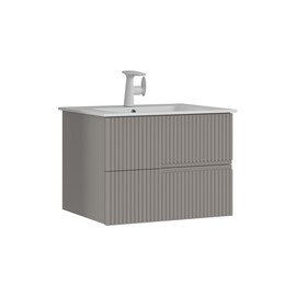 ТУМБА С РАКОВИНОЙ ORKA MOONLIGHT 70 ПОДВЕСНАЯ, БЕЖЕВЫЙ МАТОВЫЙ