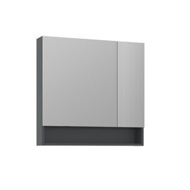ЗЕРКАЛЬНЫЙ ШКАФ ORKA MALTA 75 АНТРАЦИТ МАТОВЫЙ