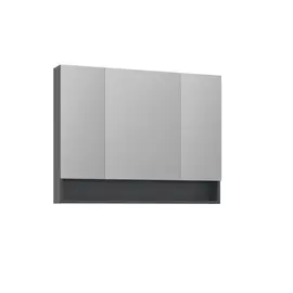 ЗЕРКАЛЬНЫЙ ШКАФ ORKA MALTA 100 АНТРАЦИТ МАТОВЫЙ