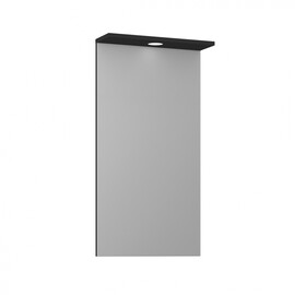 ЗЕРКАЛО ORKA KNIDOS 55 С ПОДСВЕТКОЙ, ЧЕРНЫЙ