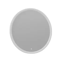 ЗЕРКАЛО ORKA MOLINO 90X90 C LED ПОДСВЕТКОЙ, БЕЛЫЙ МАТОВЫЙ