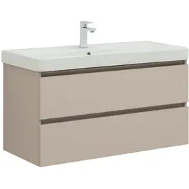 ТУМБА ПОД РАКОВИНУ AQUANET ВЕГА 2.0 100 БЕЖЕВЫЙ