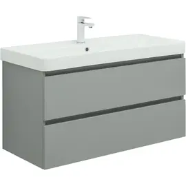 ТУМБА ПОД РАКОВИНУ AQUANET ВЕГА 2.0 100 МИСТИ ГРИН