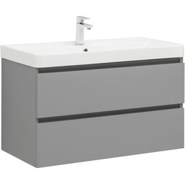 ТУМБА ПОД РАКОВИНУ AQUANET ВЕГА 2.0 90 МИСТИ ГРИН