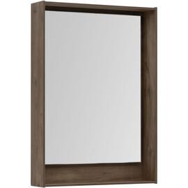 ЗЕРКАЛО AQUANET МИЛАН 60 ДУБ РУСТИКАЛЬНЫЙ