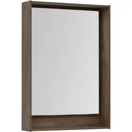 ЗЕРКАЛО AQUANET МИЛАН 60 ДУБ РУСТИКАЛЬНЫЙ