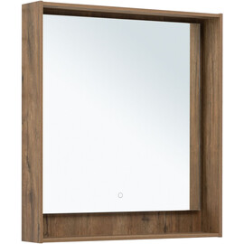 ЗЕРКАЛО AQUANET МИЛАН 80 ДУБ РУСТИКАЛЬНЫЙ