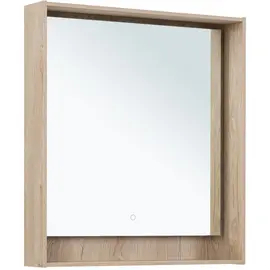 ЗЕРКАЛО AQUANET МИЛАН 80 ДУБ СВЕТЛЫЙ